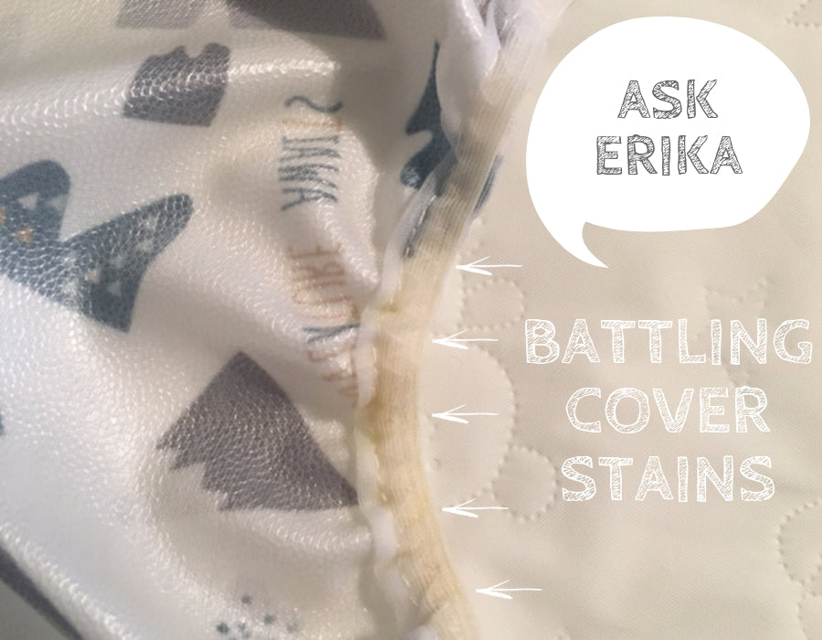 Ask Erika: Help! I have stains on my covers!