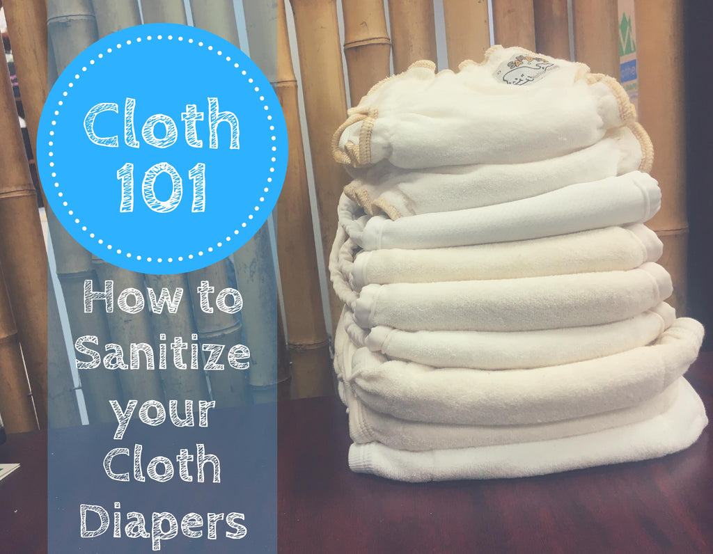 How to Sanitize Your Cloth Diapers