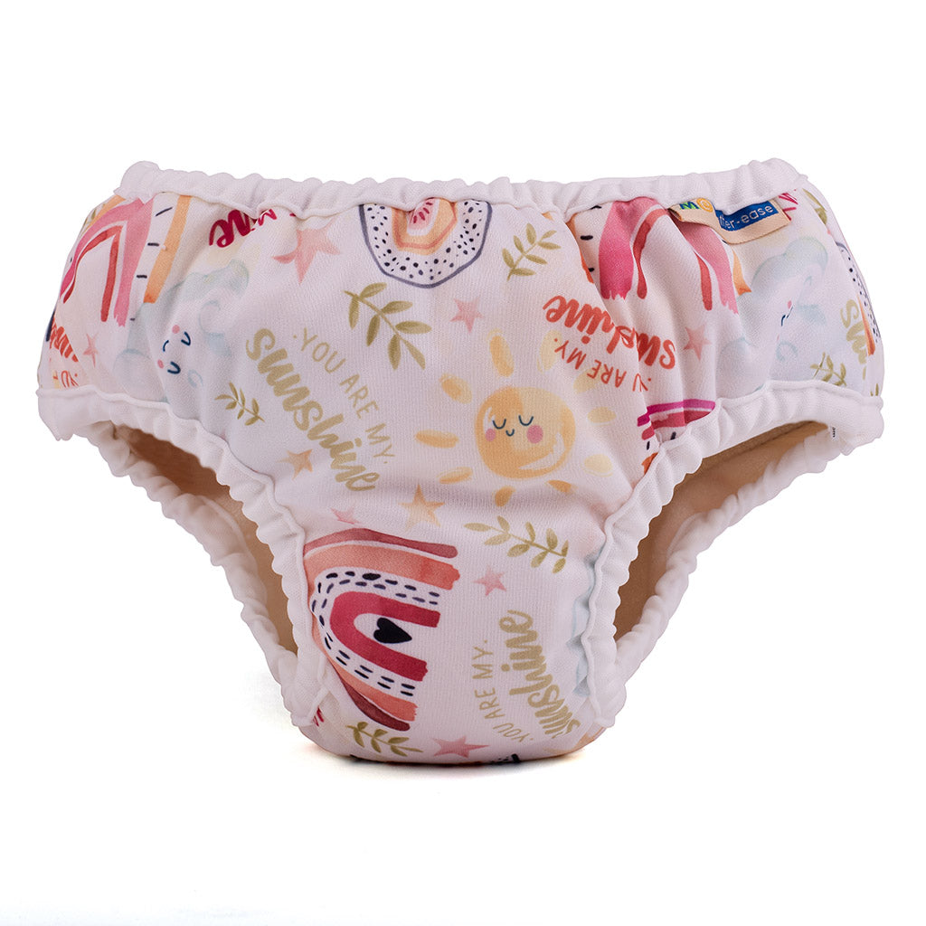 Kids Baby Protector NappyPotty Training Pants Printed Inner Padded Cloth  for Good absorbtion  Outer Plastic to Prevent Leakage ReusableWashable  Pack of 4 Nappies  Buy Baby Care Products in India 