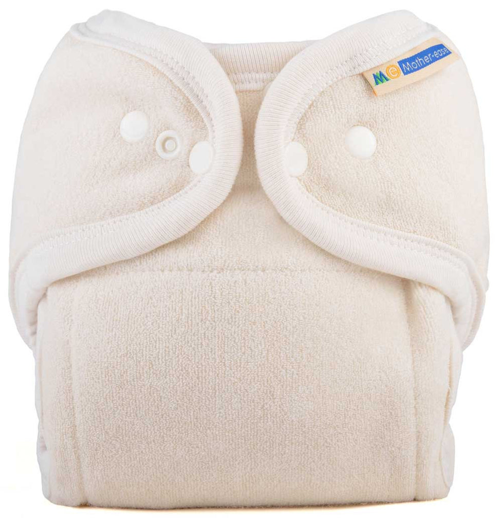 One Size Fitted Cloth Diaper - Natural Cotton