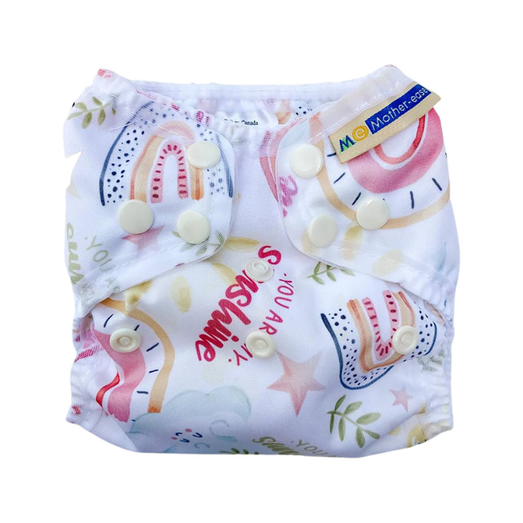 Newborn Wizard Uno (6-12 lbs) - Stay Dry – Mother-ease Cloth Diapers